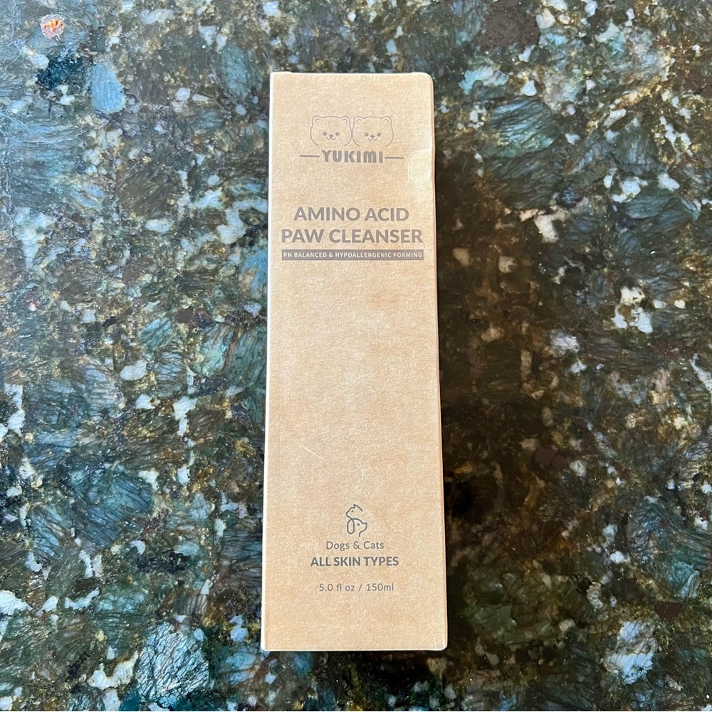 New Yukimi Amino Acid Paw Cleanser